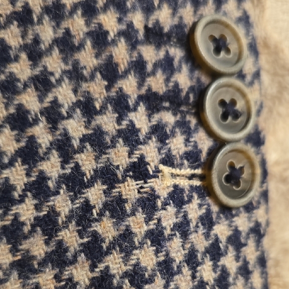 Gant Wool Navy and White Patterned Blazer - Picture 12 of 12